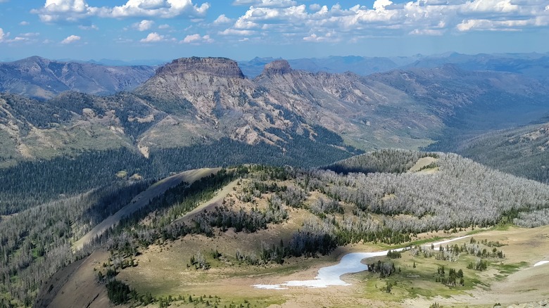 Yellowstone's Avalanche Peak Trail