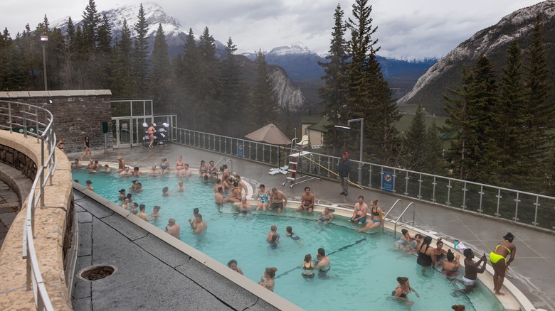 Banff Upper Hot Springs' pool