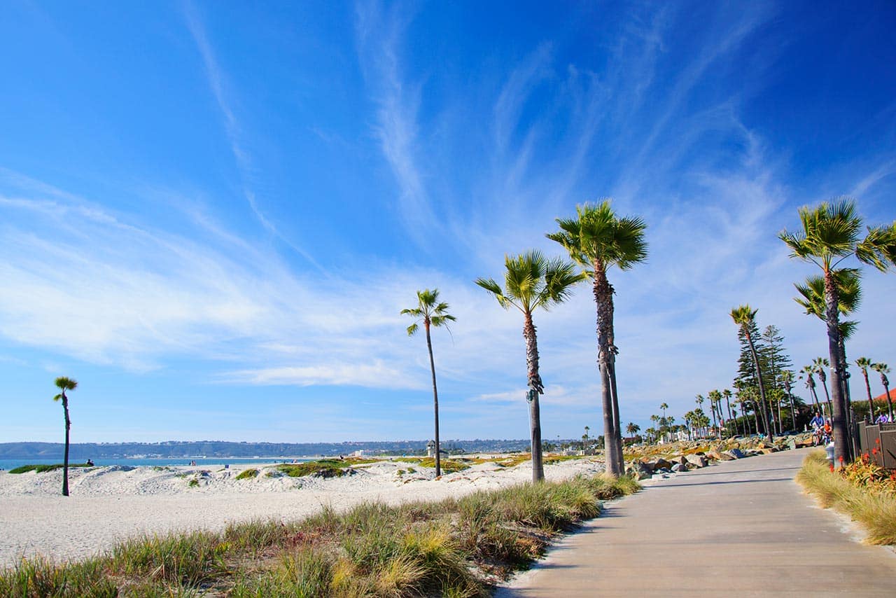 Best Beaches in California: Mission Beach in San Diego