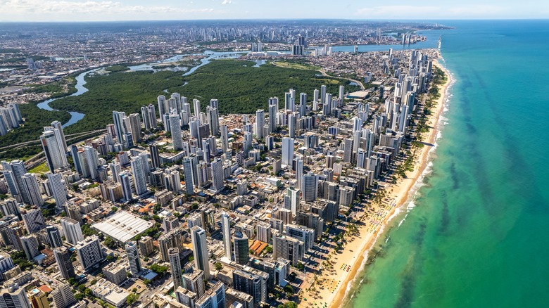 Views over Boa Viagem Beach