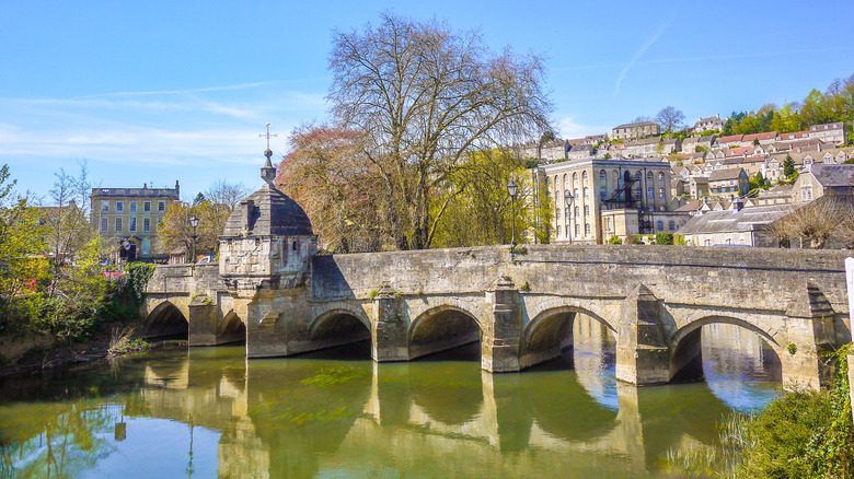 Bradford-on-Avon in England