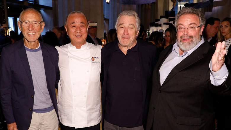 Robert DeNiro and Chef Nobu