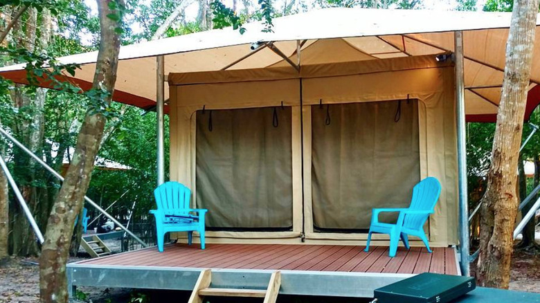 Tent at Cinnamon Bay Resort