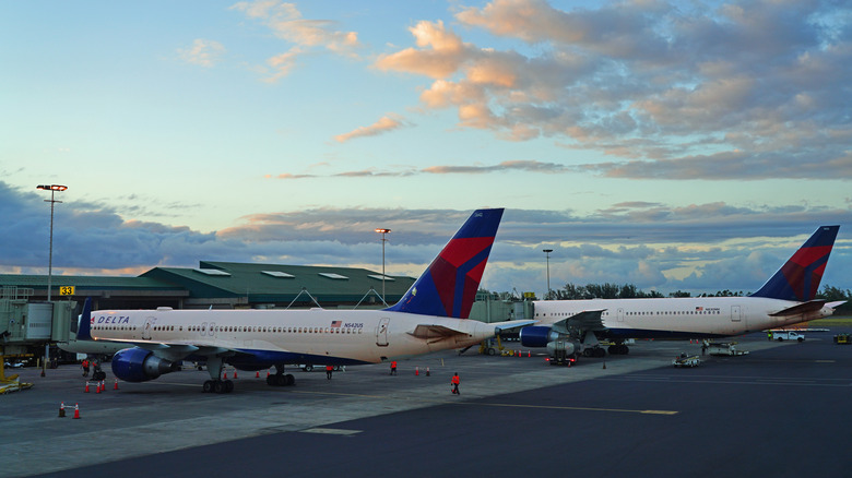 Delta Airlines planes 