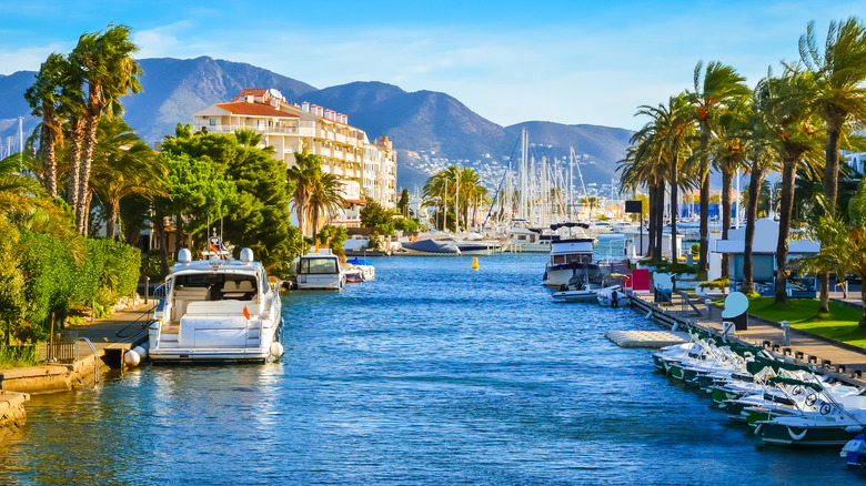 Boats at Empuriabrava