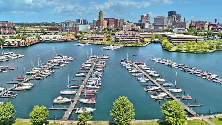 Marina in Buffalo, New York