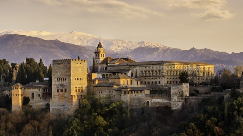 Alhambra in Granada, Spain