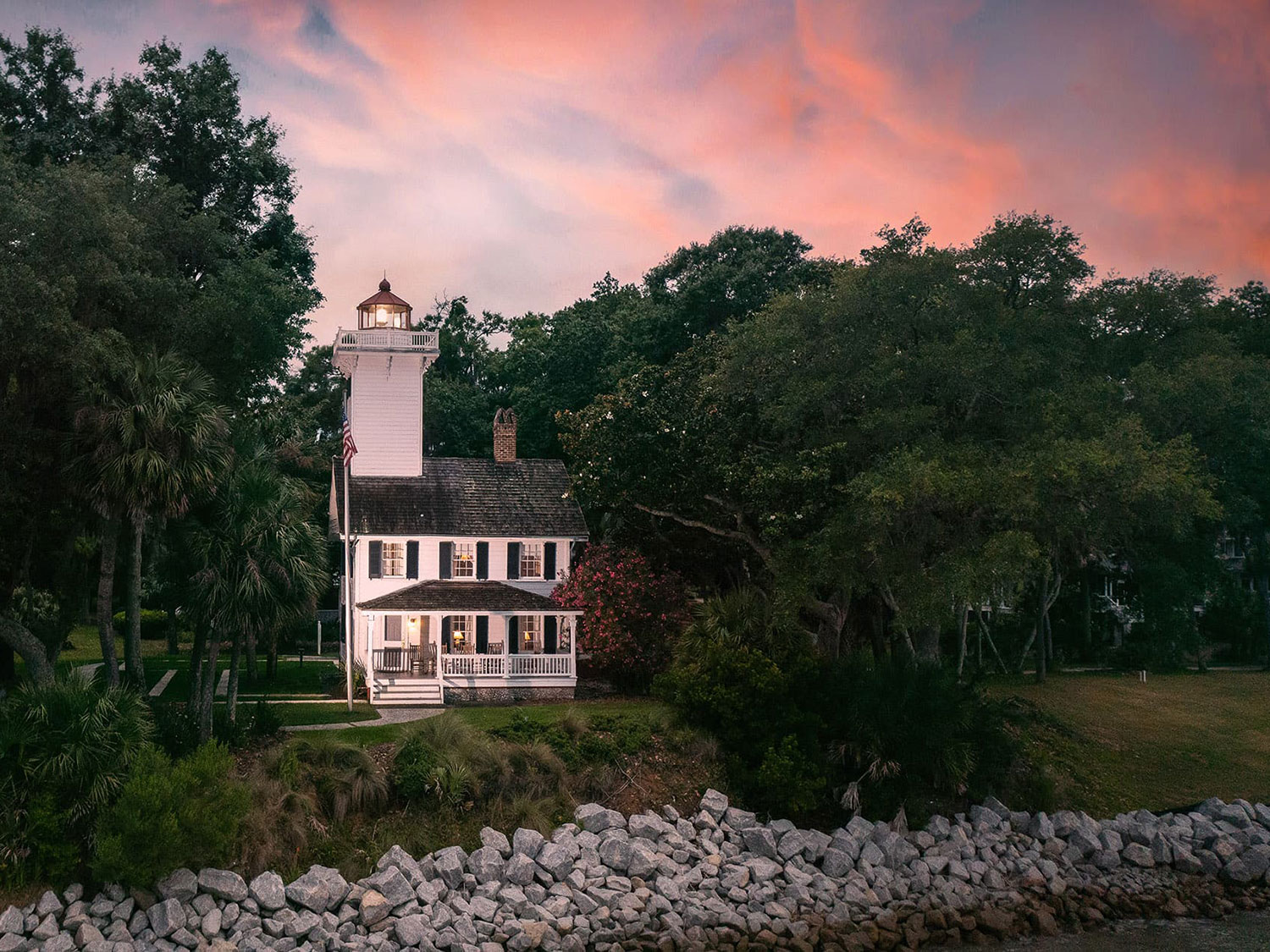 Haig Point Historic lighthouse.