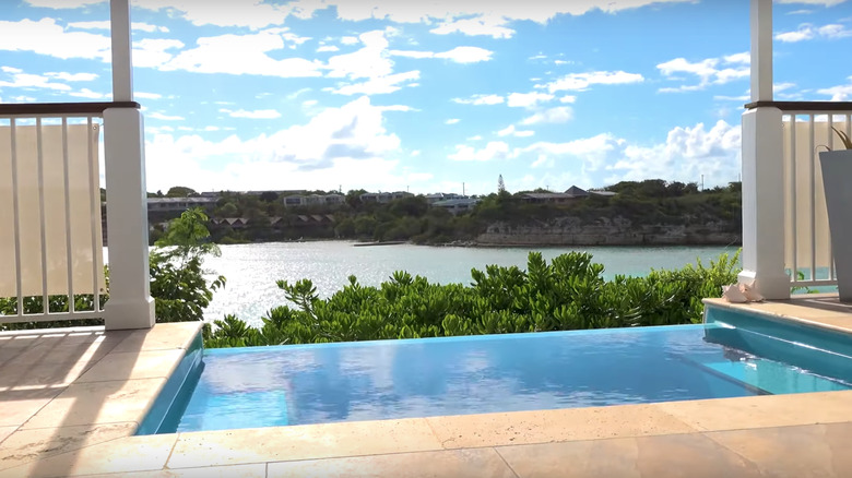 Hammock Cove room's plunge pool 