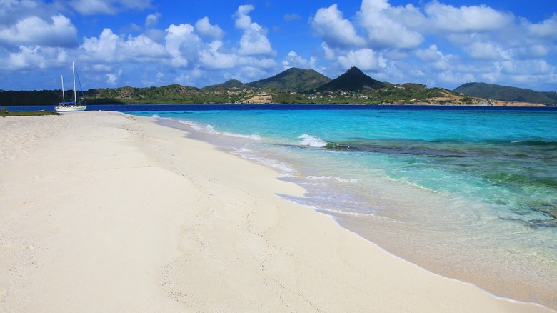 Sandy Beach at White Island