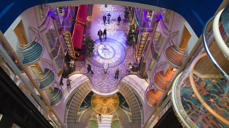 Interior Royal Caribbean ship