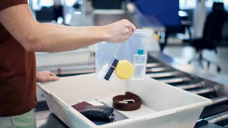 Security screening at airport