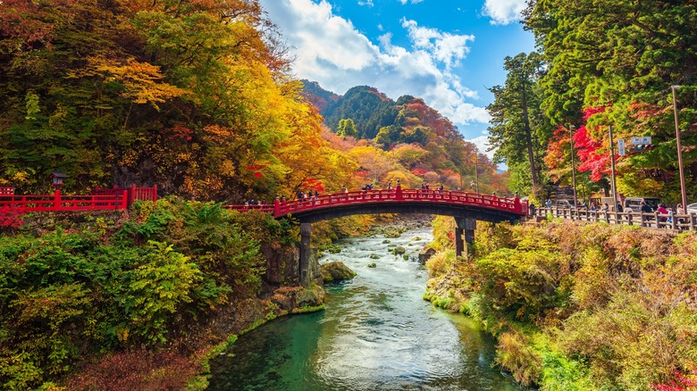 Shinkyo Bridge, Nikko, Japan 