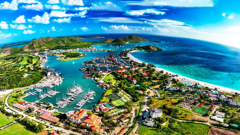 Antigua in the Caribbean