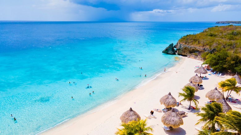 Cas Abao beach on Curaçao