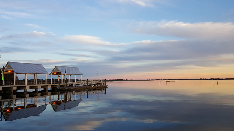 Kissimmee Florida sunset pier