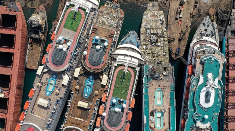 Cruise ship graveyard