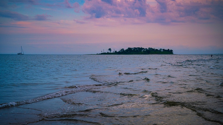 sunset silver sands state park coast