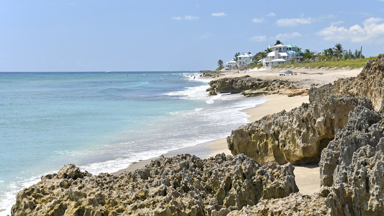 Coastline in Stuart, Florida