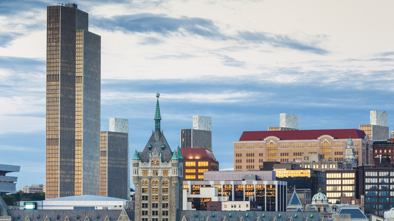 Albany skyline