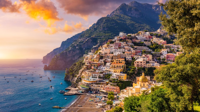 Positano at Sunset