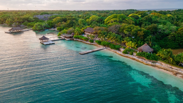 Rosario Islands Colombia ocean beach