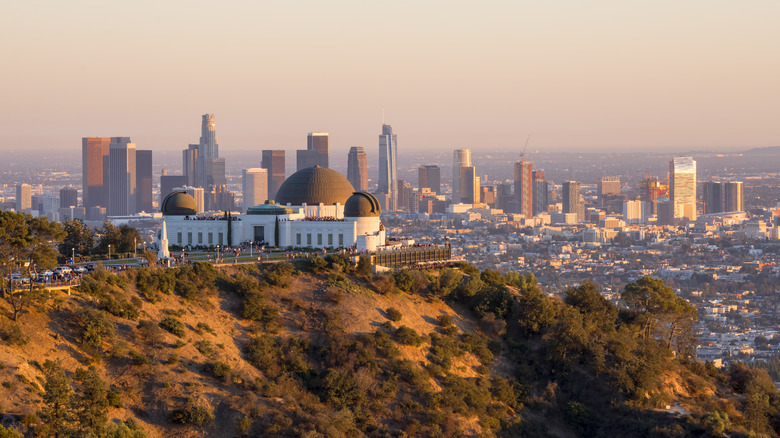 Griffith Park from Mount Hollywood