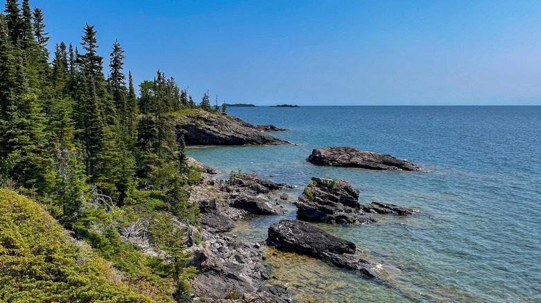 Isle Royale National Park coastline