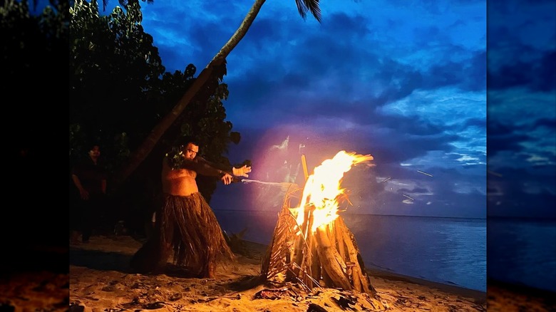 Firestarter on Likuri Island