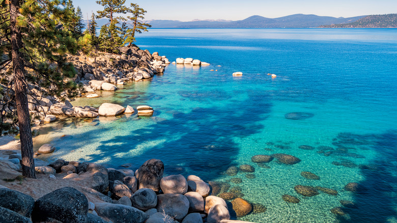 Sand Harbor shoreline, Lake Tahoe, Nevada