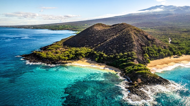 Views over Makena Beach