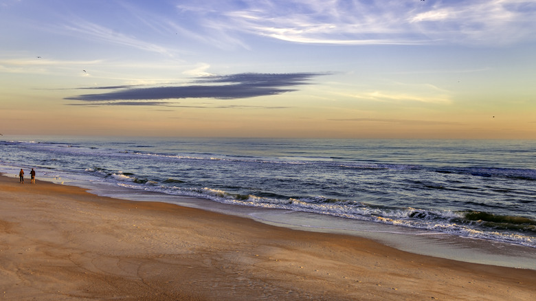 New Smyrna Beach at dusk