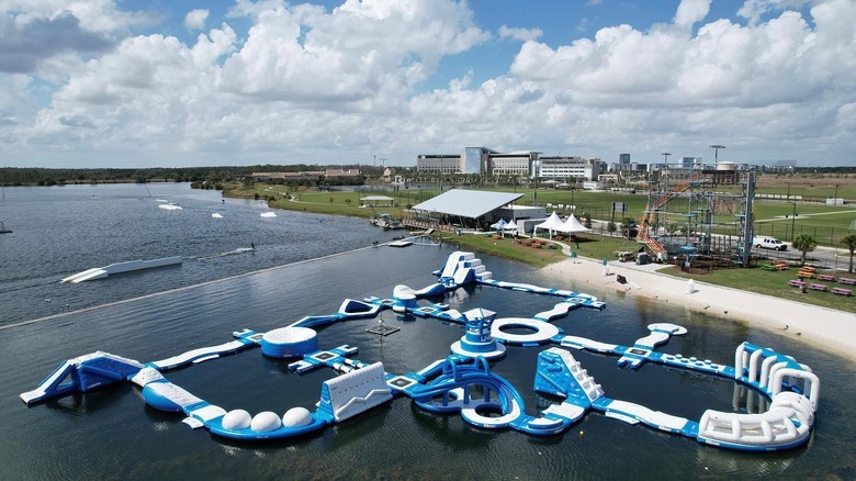 Aqua park at Nona Adventure Park