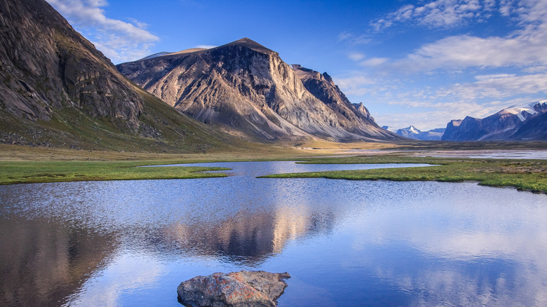 Akshayuk Pass in Baffin Island