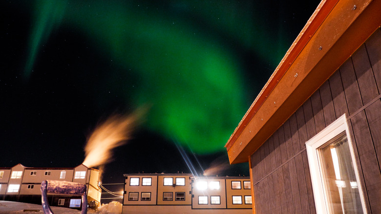 Northern Lights from Baffin Island