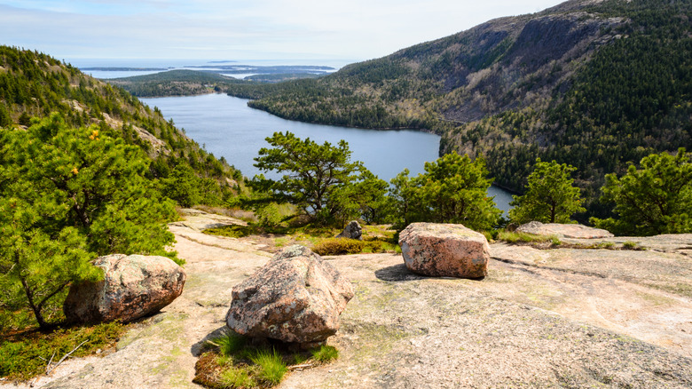 Precipice Loop in Acadia park