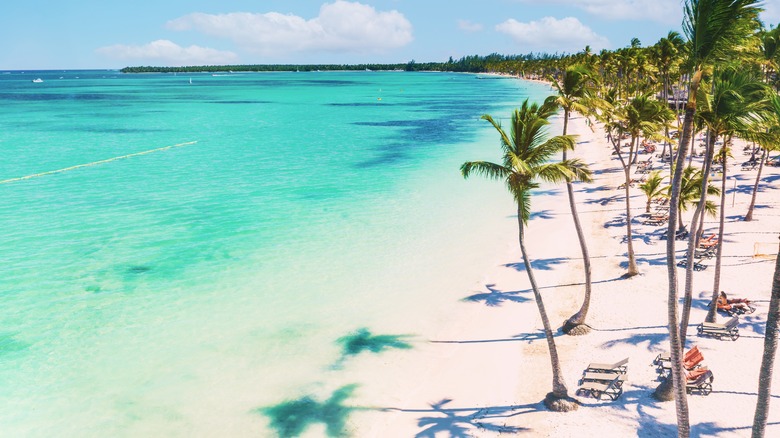 Beautiful beach in Punta Cana