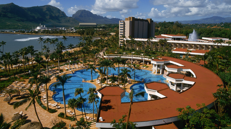 Aerial view of Hawaii Beach Club