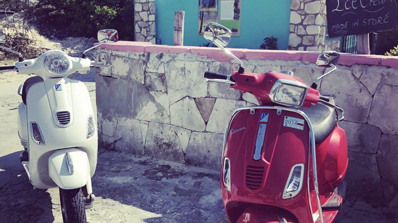 Scooters in the Caribbean