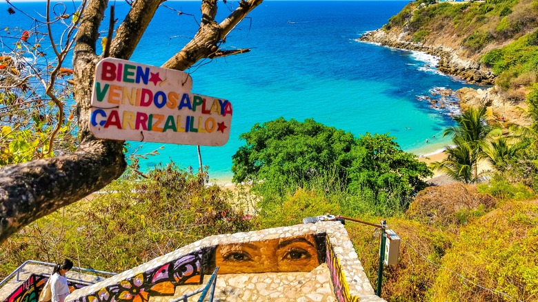 Carrizalillo beach in Mexico