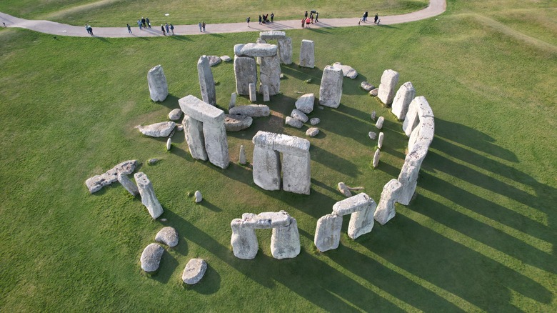 The rocks of Stonehenge