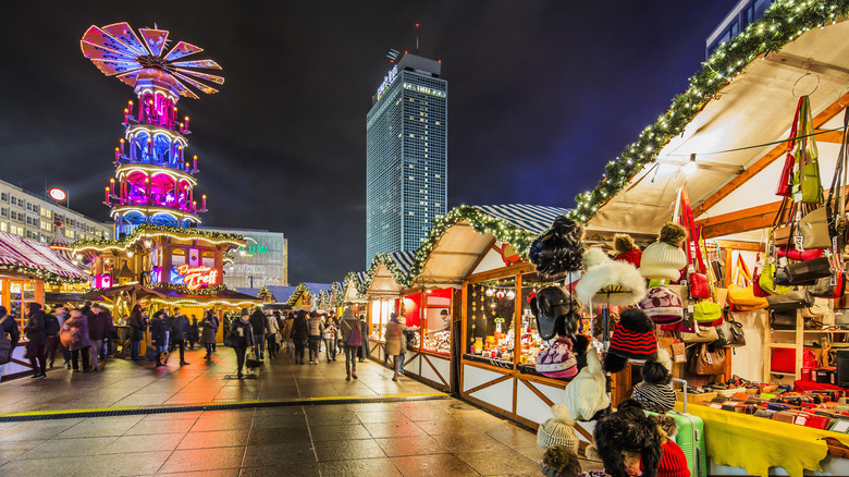 Outdoor market in Berlin