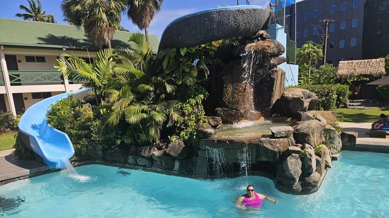 The pool at Tokatoka Resort