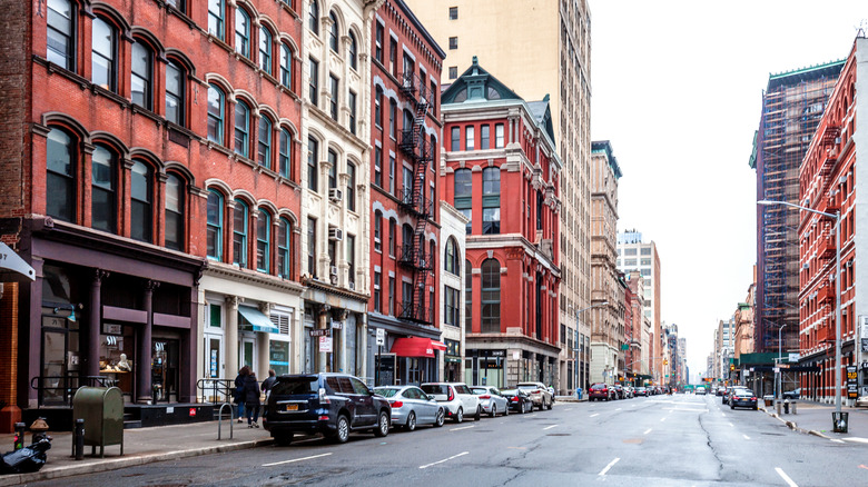 A street in Tribeca