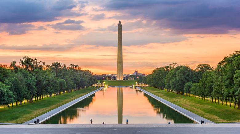 Washington Monument by National Mall