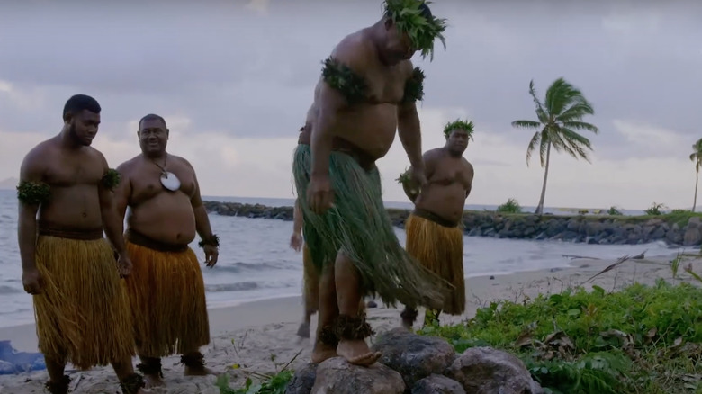 Fire walkers on Beqa island